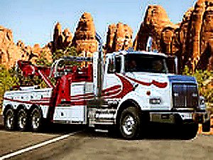 Heavy Tow Truck Parking Game