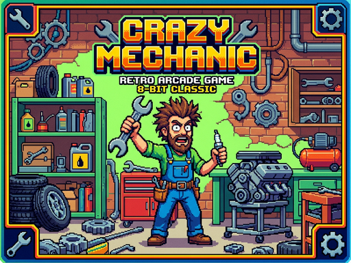 Crazy Mechanic Arcade Game