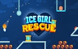 Ice Girl Rescue: Fireball Puzzle Adventure