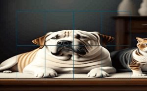 Cats and Dogs Slide Puzzle Game