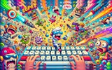 Key Rush - Typing Saga: Fast-Paced Typing Adventure Game