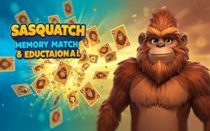 Sasquatch Memory Match & Educational Game