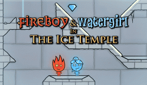 Fireboy and Watergirl 3 Ice Temple Puzzle Game