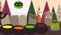 Boo! Halloween Pumpkin Dress Up Game