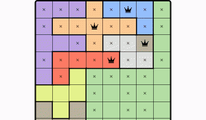 Queens Logic Puzzle Game