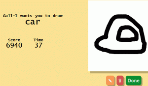 Gall-I-1 Drawing Challenge Game
